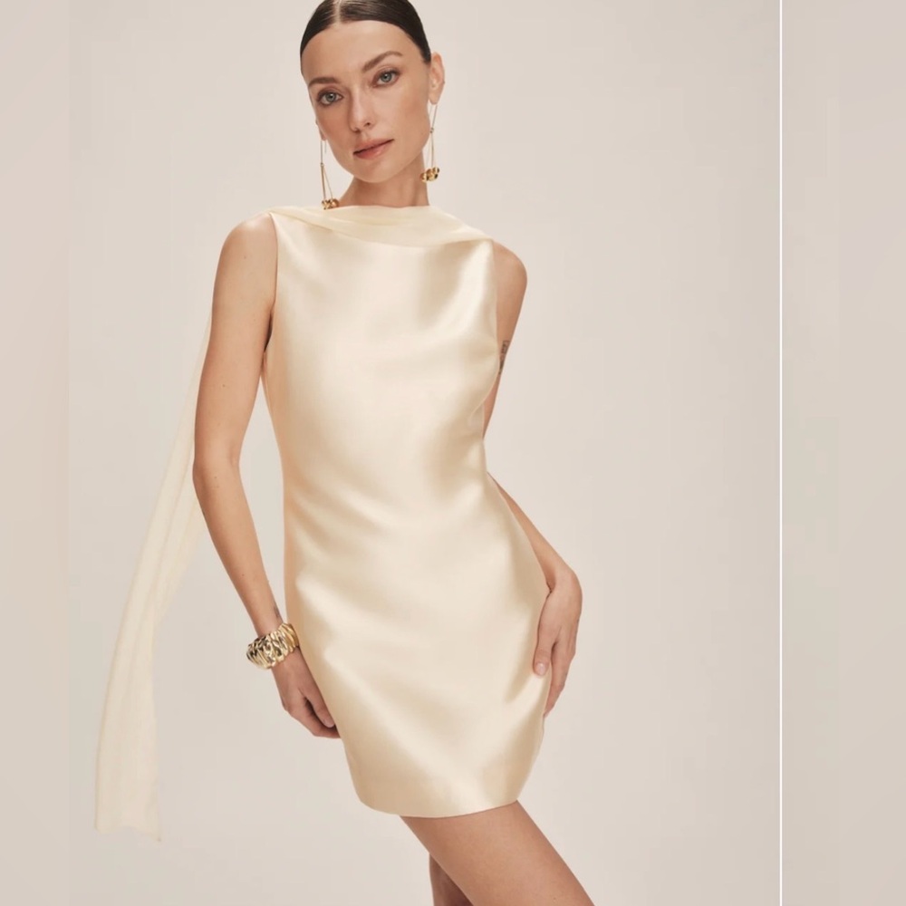 Reformation Ecru Dress Champagne - Size 6
NWT - never worn